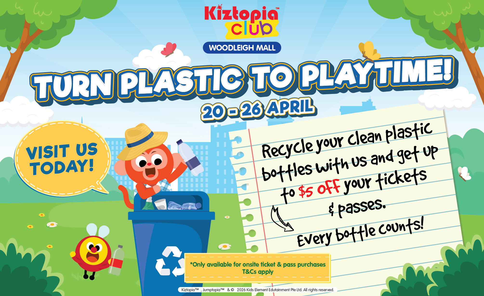 [Kiztopia] Go Green on Earth Week